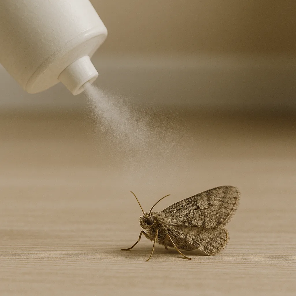 Уничтожение моли