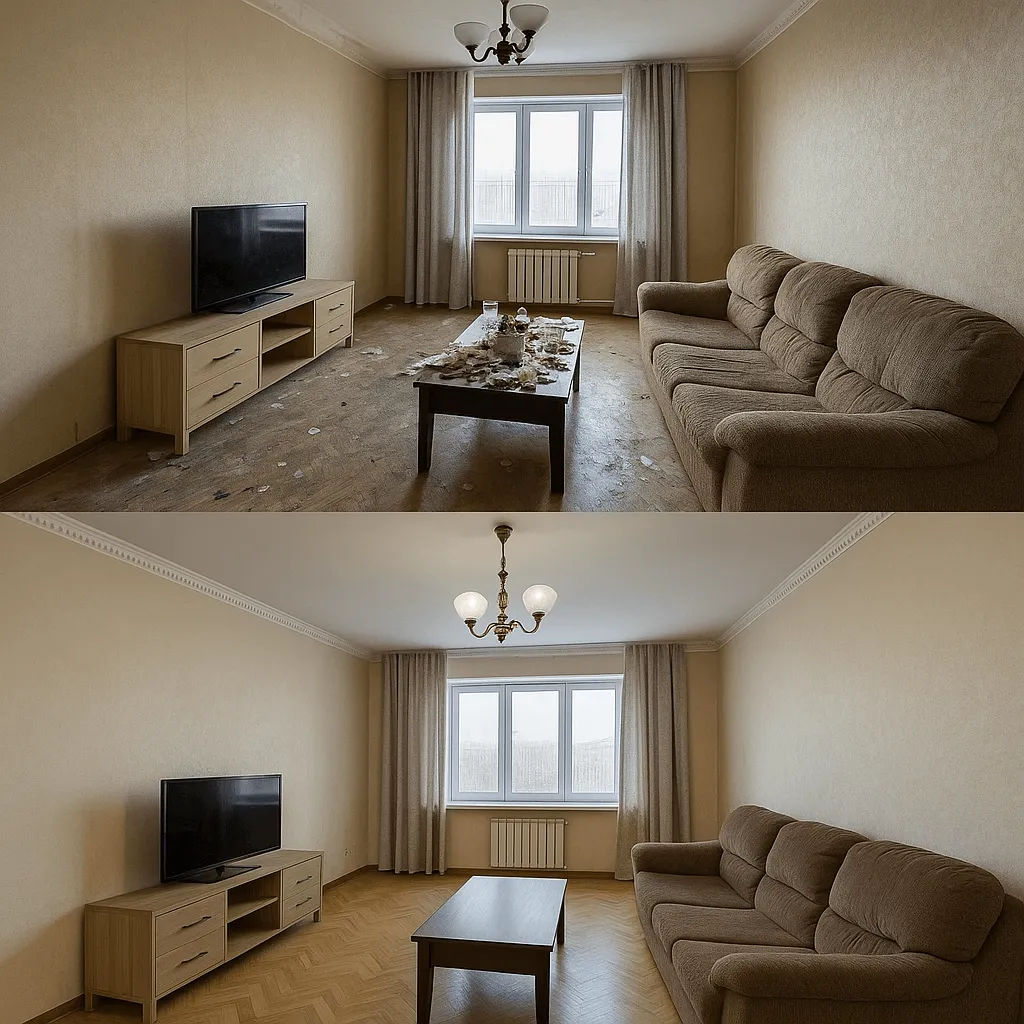 Генеральная уборка квартиры в Турксибском районе