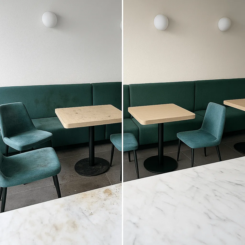 ВИП-уборка кафе