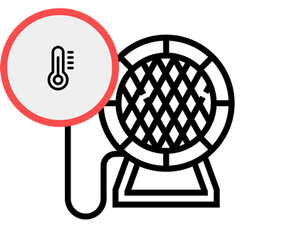 Не держит нужную температуру