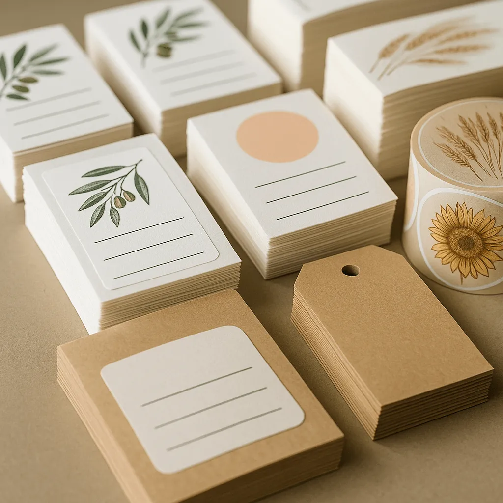 Этикетки для товаров и упаковки