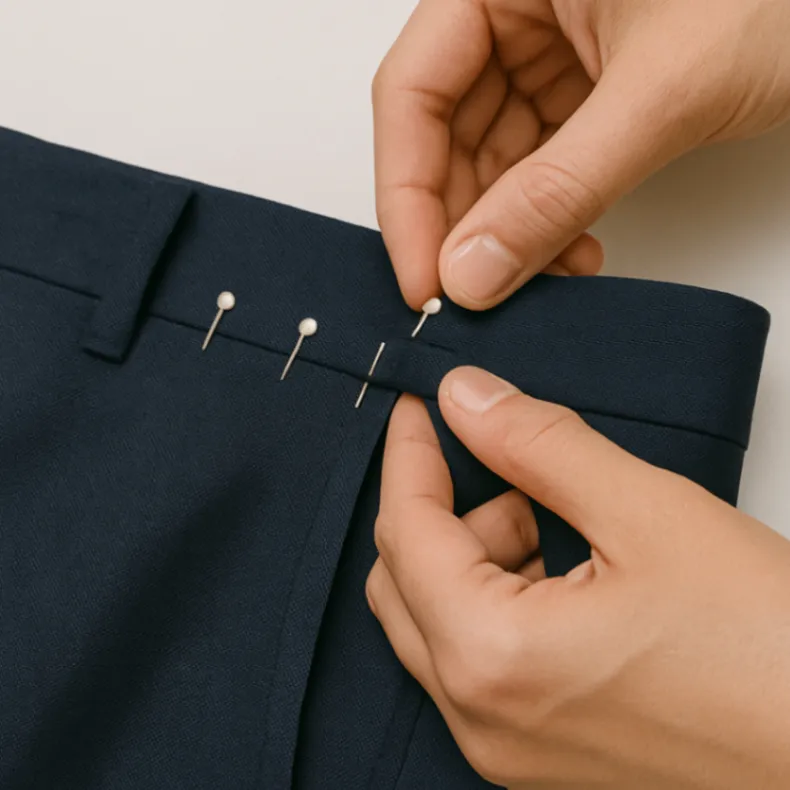 Подшив брюк, услуги