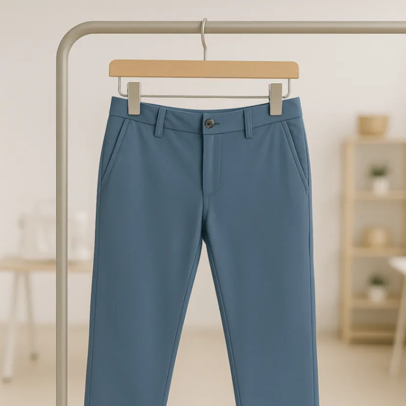 Подшив брюк, с эластаном