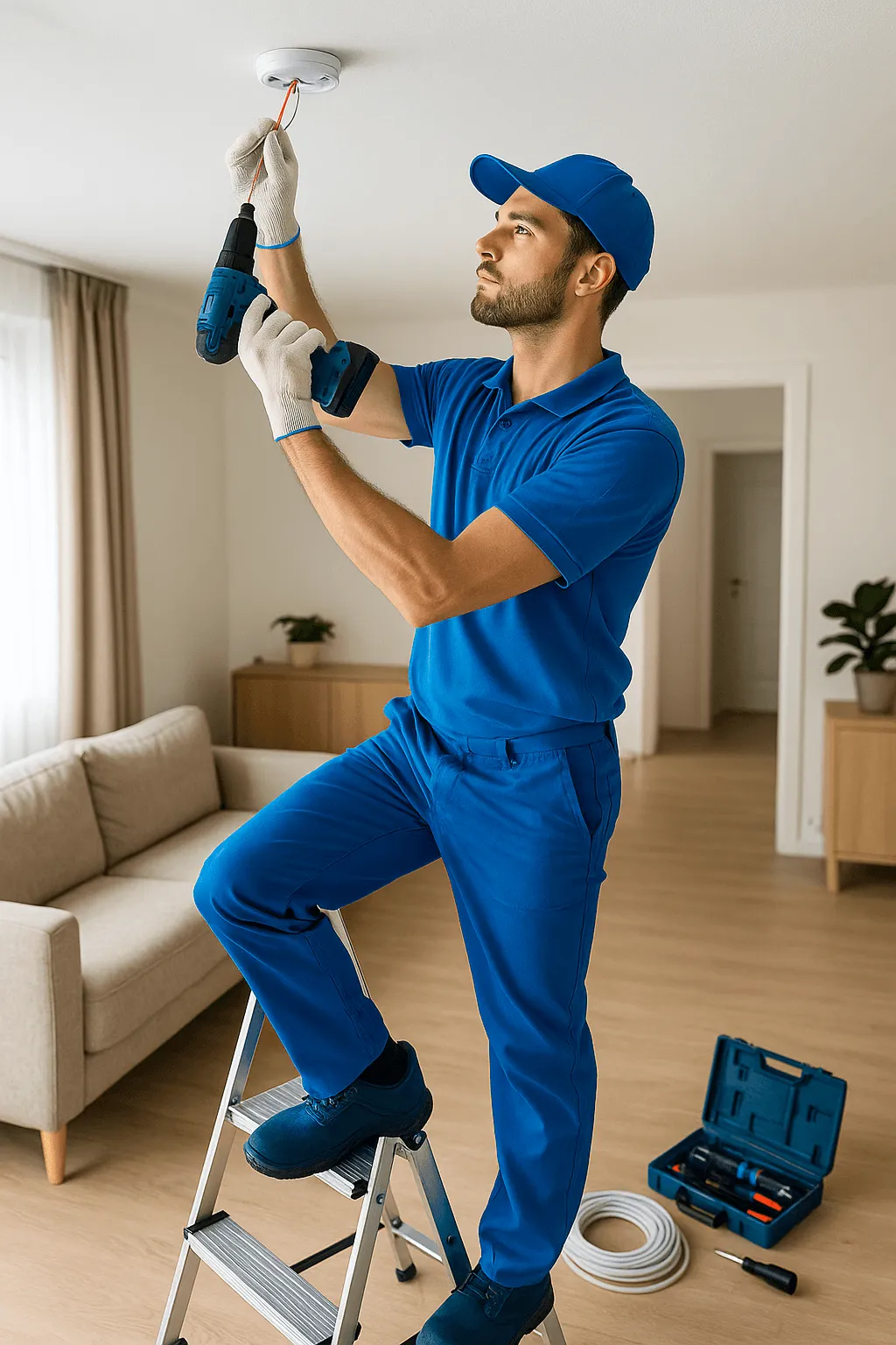 Установка пожарной сигнализации