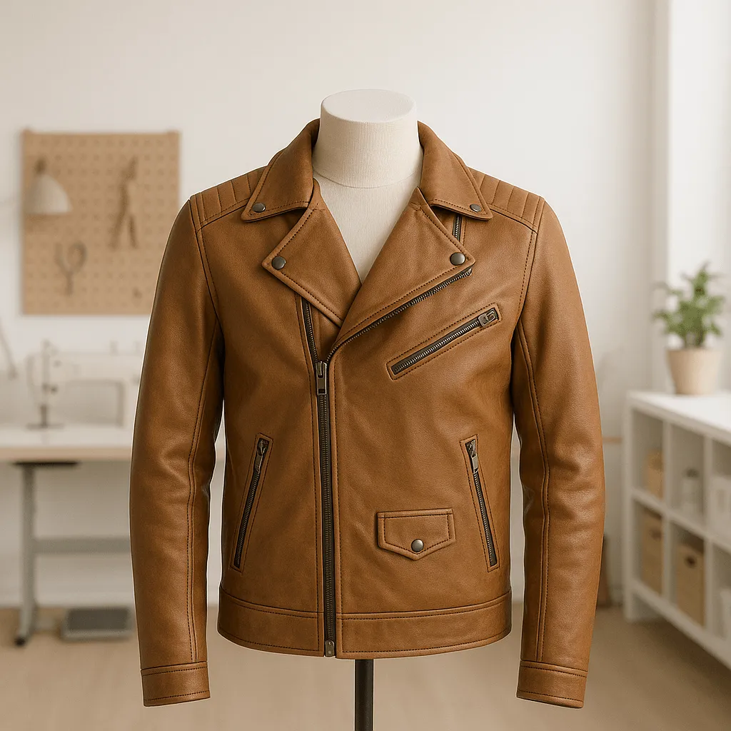 Ремонт курток, кожаная