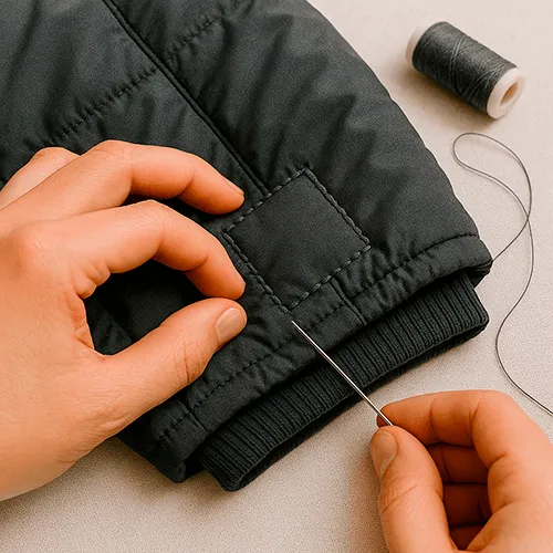 Ремонт курток, услуги