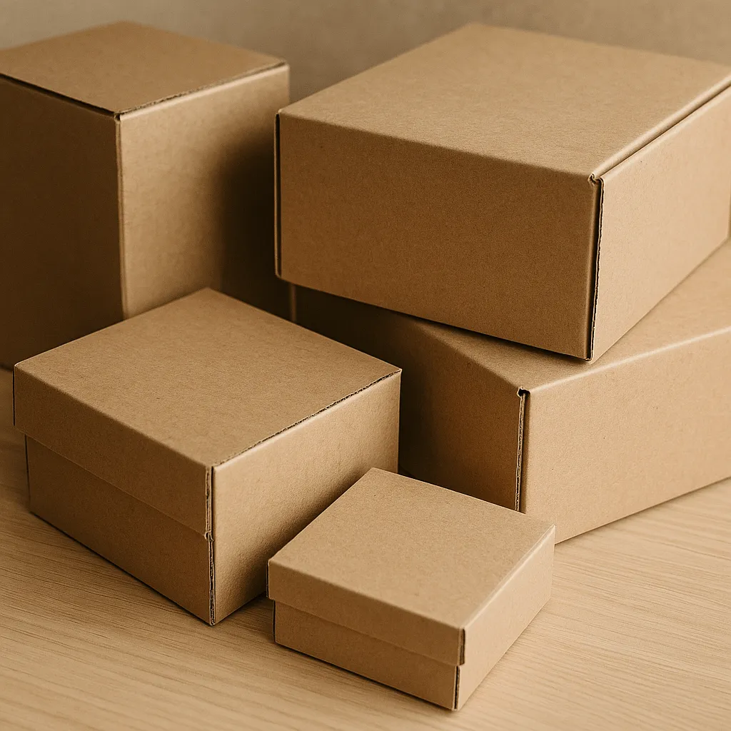 картонные коробки