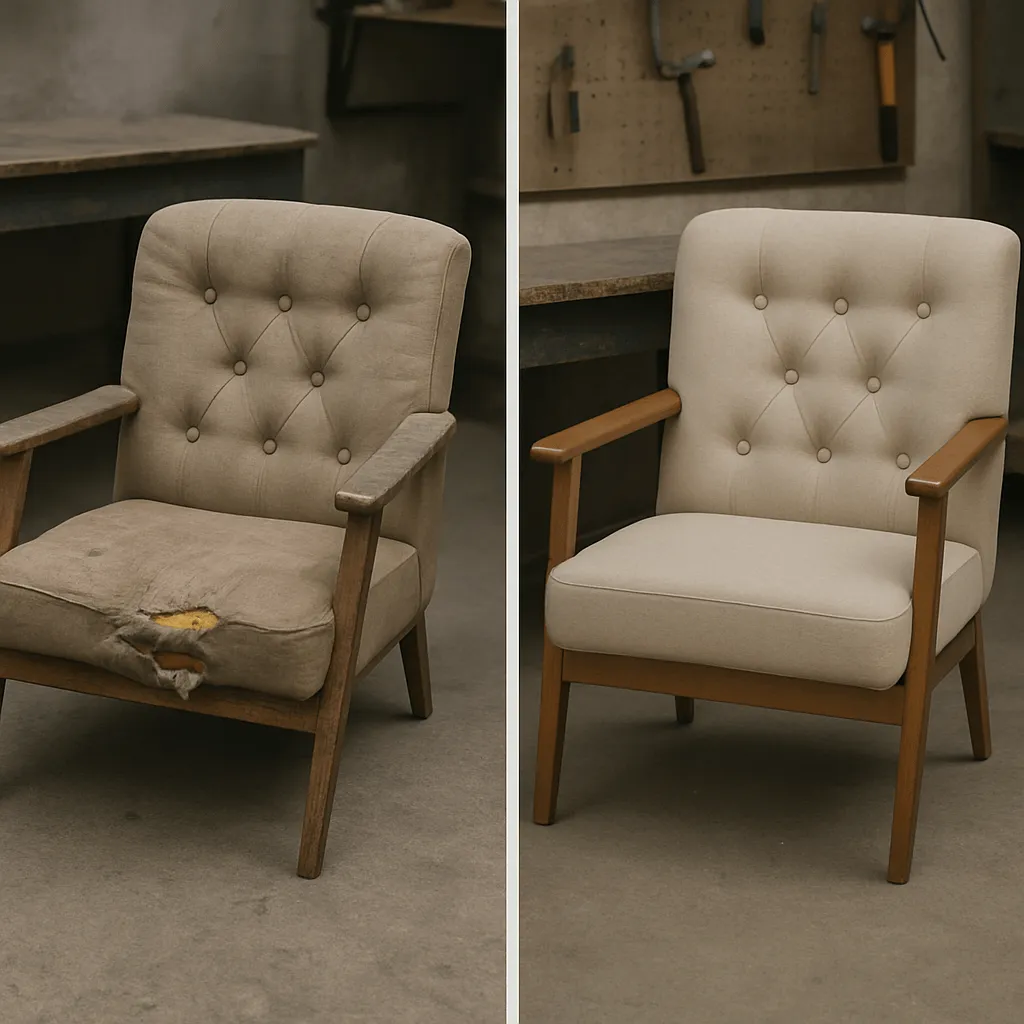 Реставрация кресла