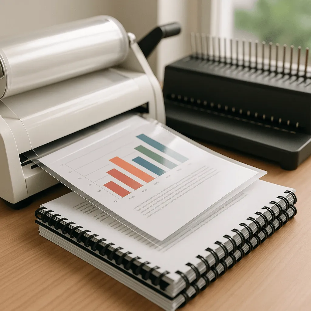 Ламинирование и переплёт документов