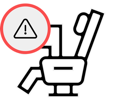 Самопроизвольное отключение массажного кресла