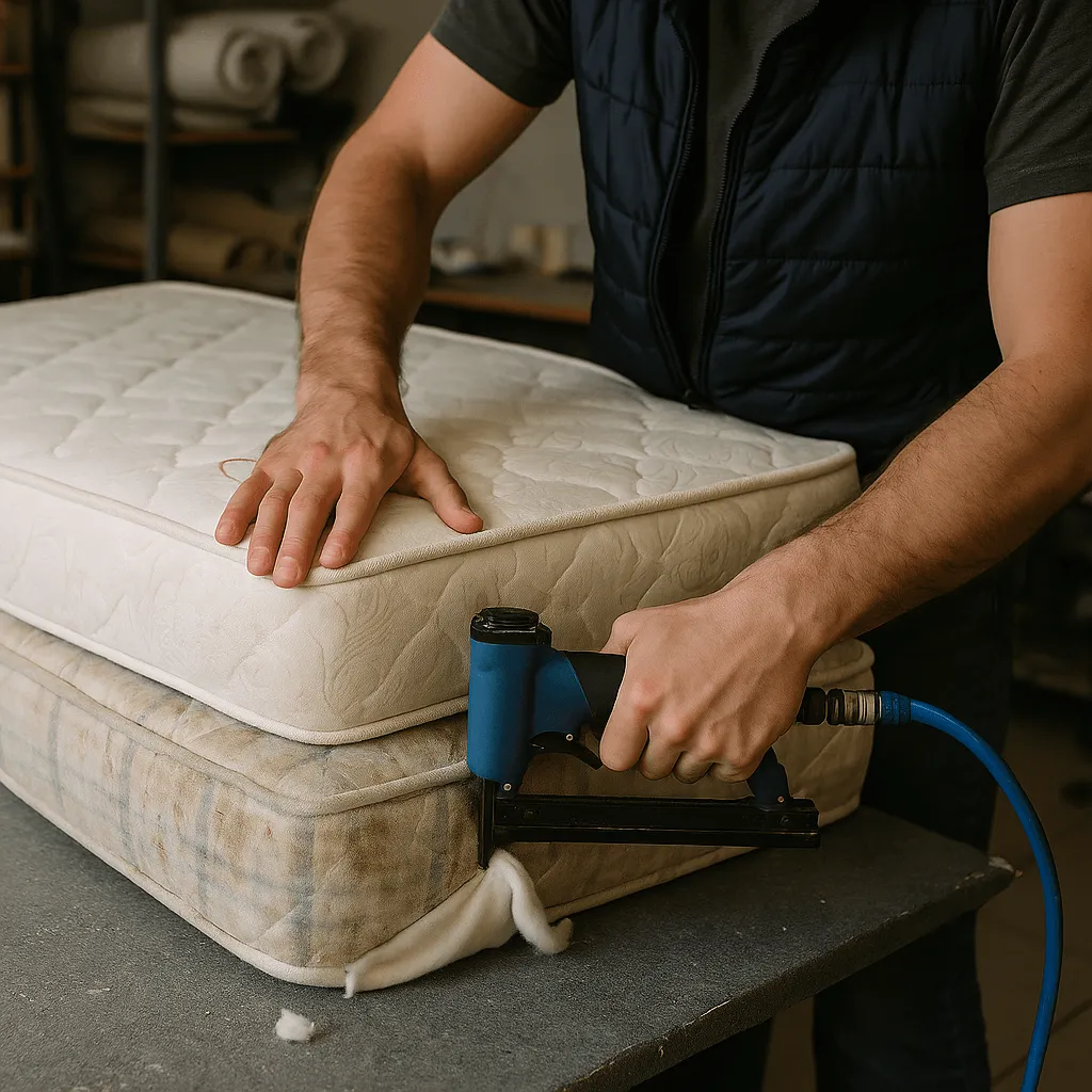 перетяжка матрасов