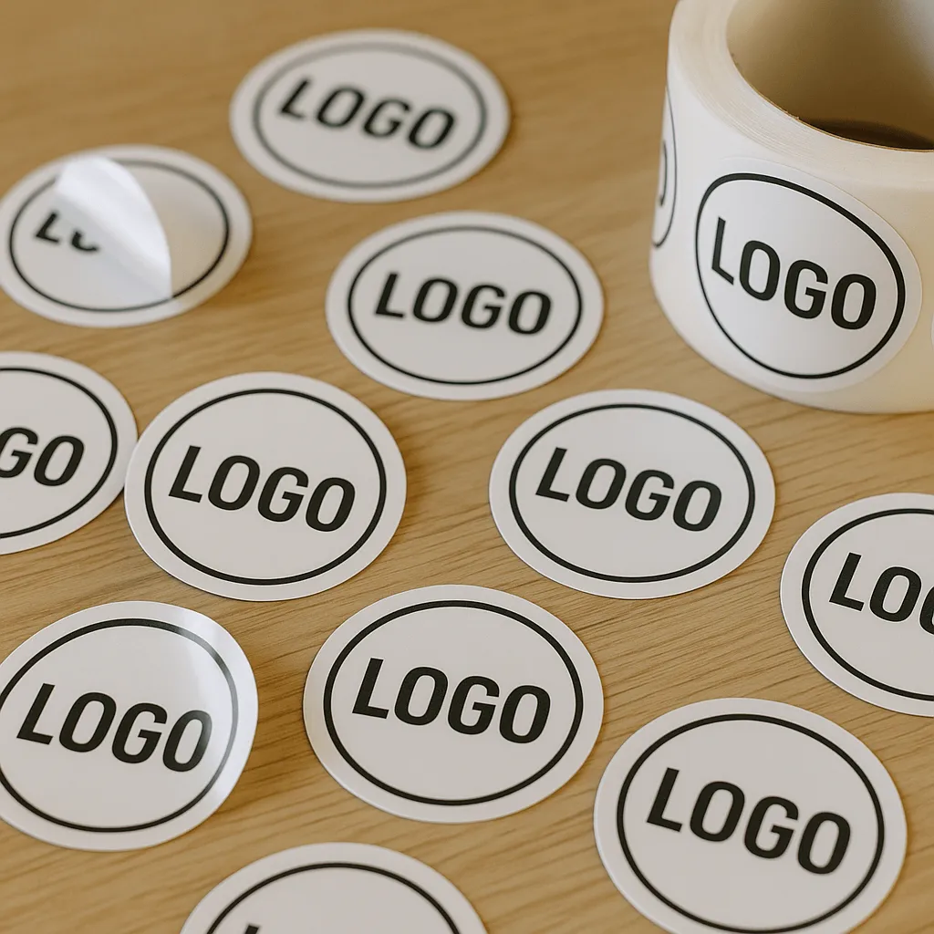 Наклейки и стикеры с логотипом