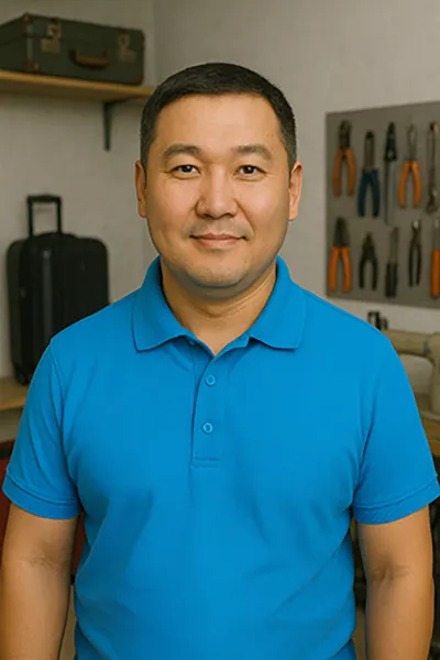 Ремонт чемоданов: команда