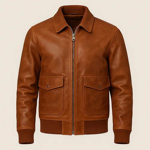 Ремонт кожаных курток, с восковым