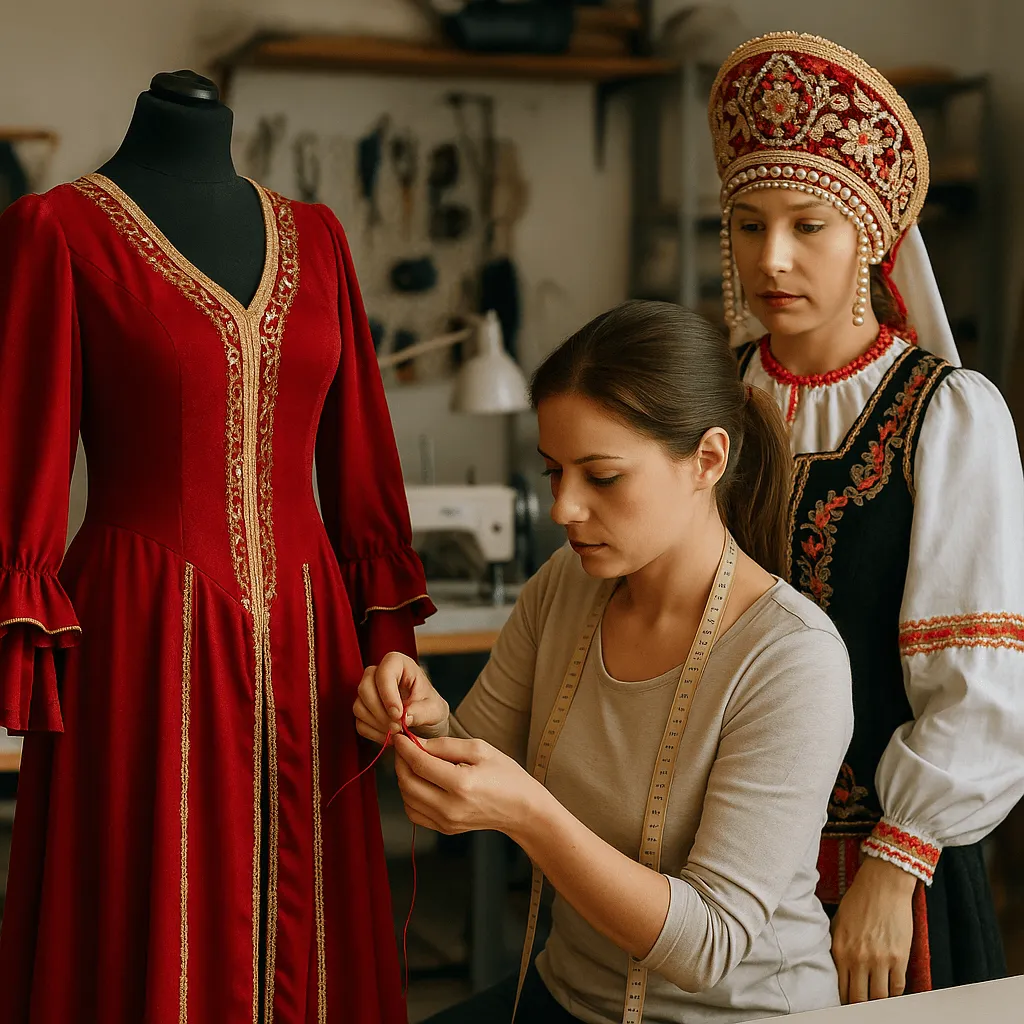 пошив национальных костюмов