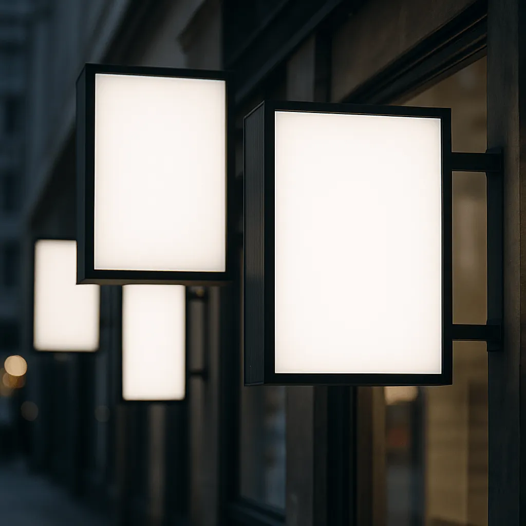 световые коробы