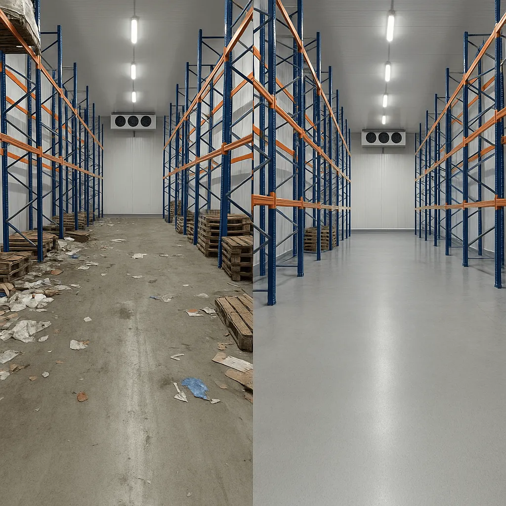 генеральная уборка склада