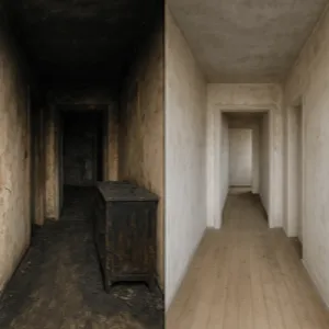 Уборка после пожара