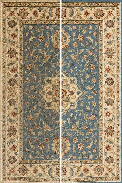 Чистка ковров Турксибский район, до и после