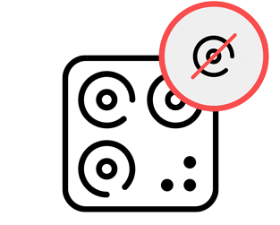 Не работает конфорка