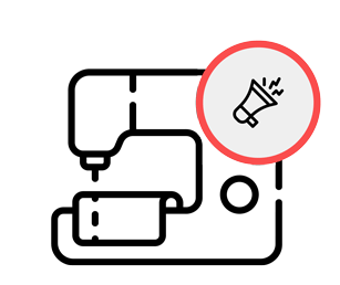 Шум при использовании швейной машины